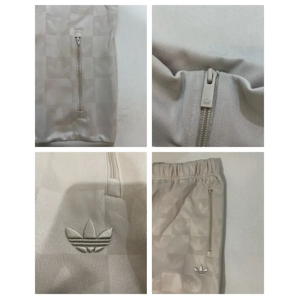 Adidas Originals Monogram All Over Print Regular Tracksuit Bliss Size L